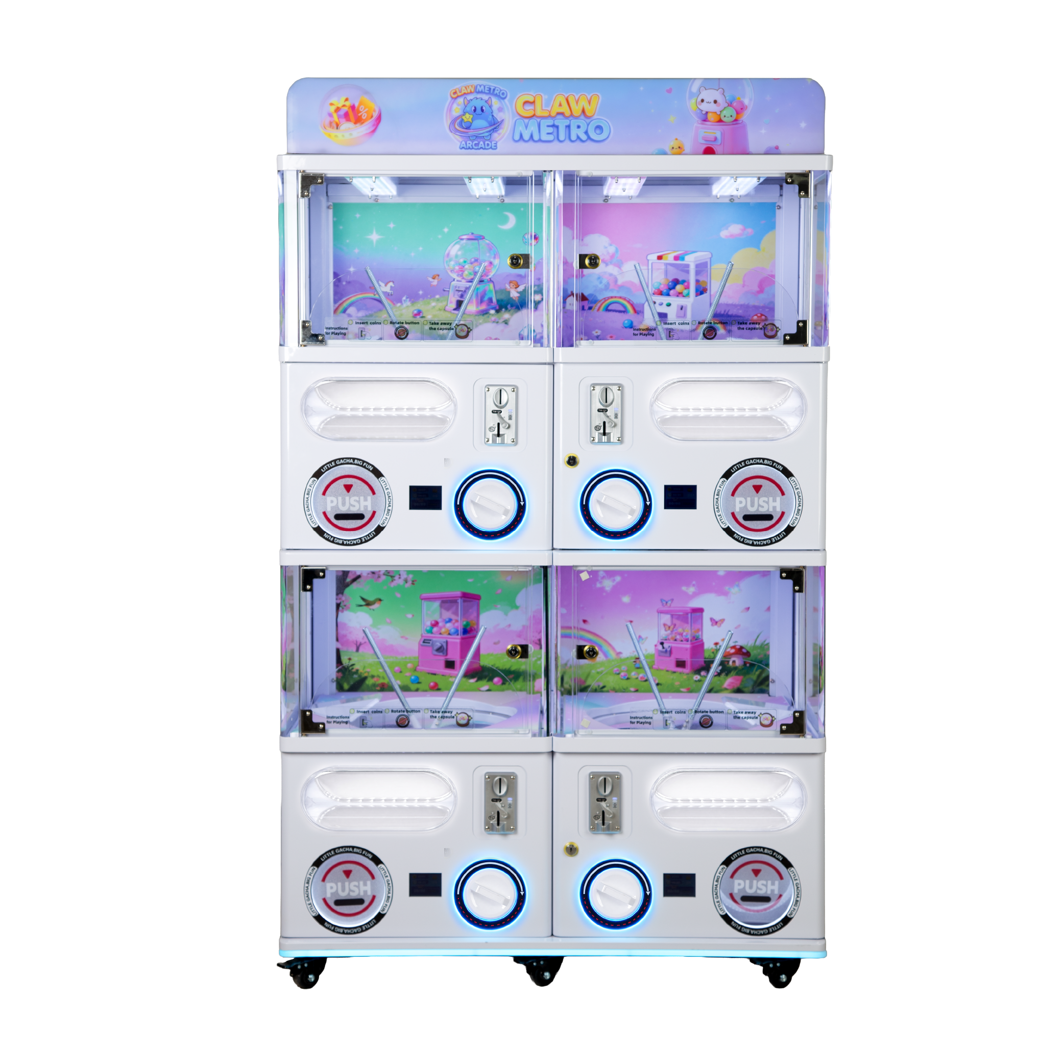 GachaZone - 4Player Gachapon Station
